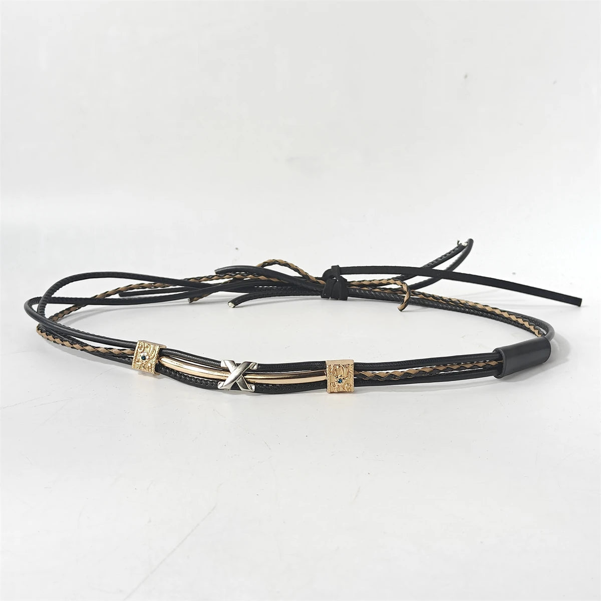 Cowboy hat fedora hat with genuine leather accessories men's and women's cowboy hat with bull head accessories gold accessories