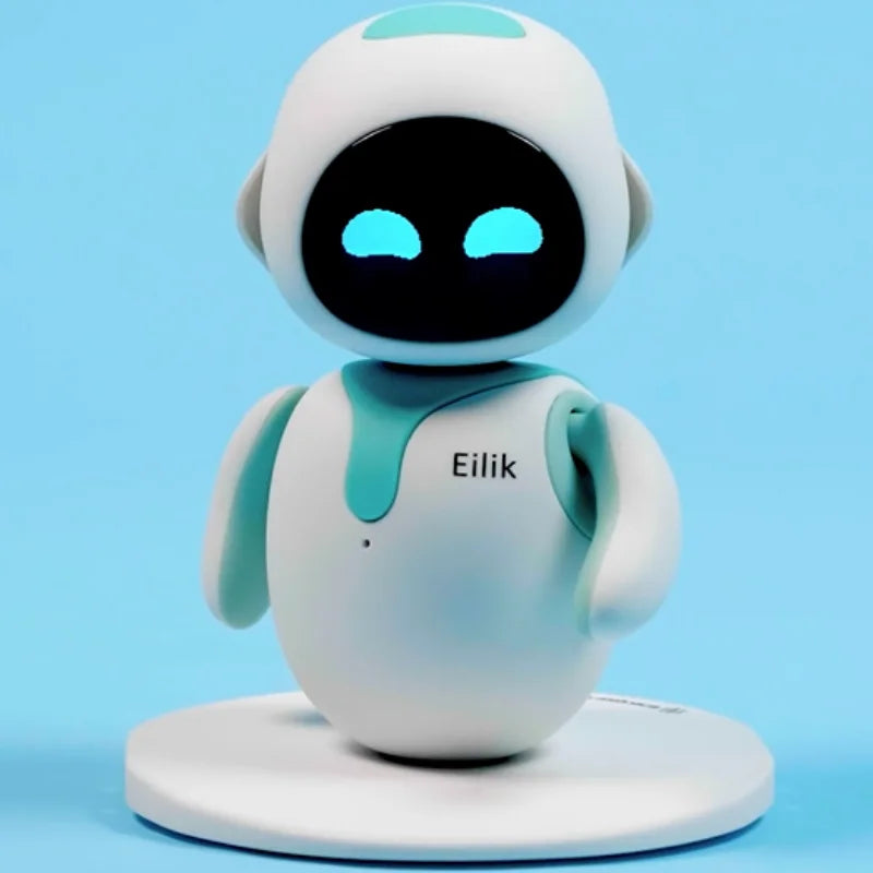 EMO Emoticons Eilik Smart Robot Electronics Automation AI Desktop Pet Intelligence Touch Interactive Mode Multi Functional Robot
