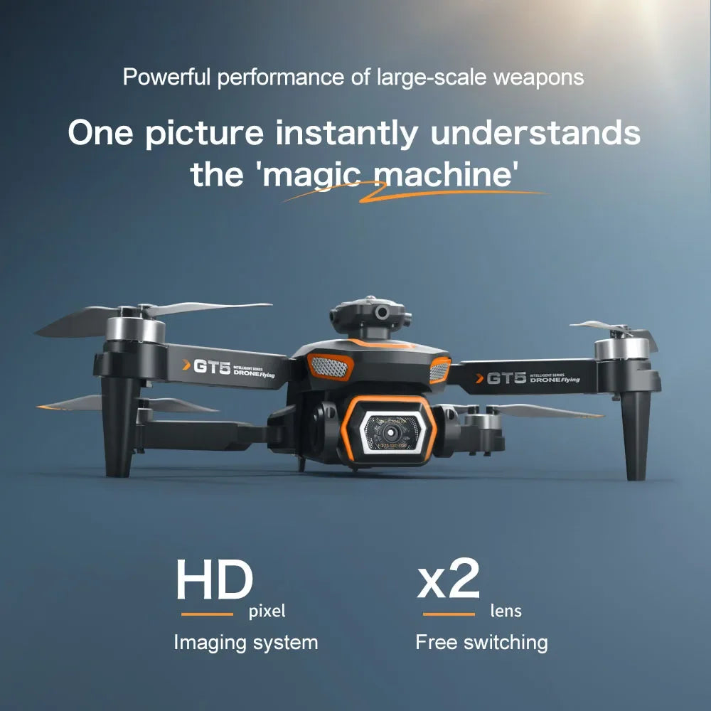 Xiaomi Mijia GT5 Mini Drone 4K Professional 8K HD Camera RC with screen Brushless Optical flow Quadcopter Obstacle Avoidance toy