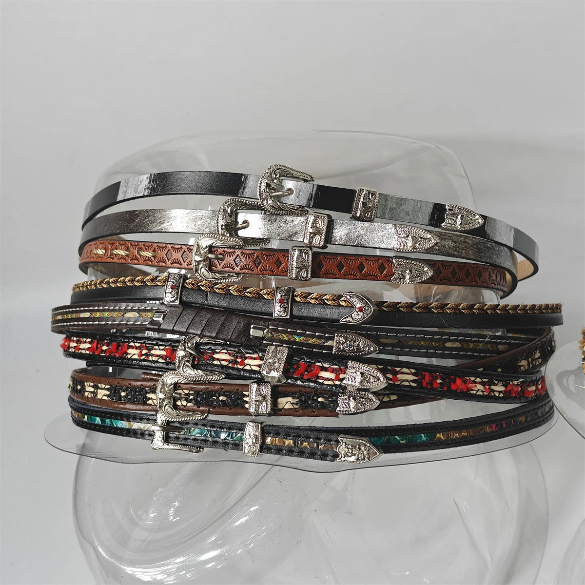 Cowboy hat fedora hat with genuine leather accessories men's and women's cowboy hat with bull head accessories gold accessories