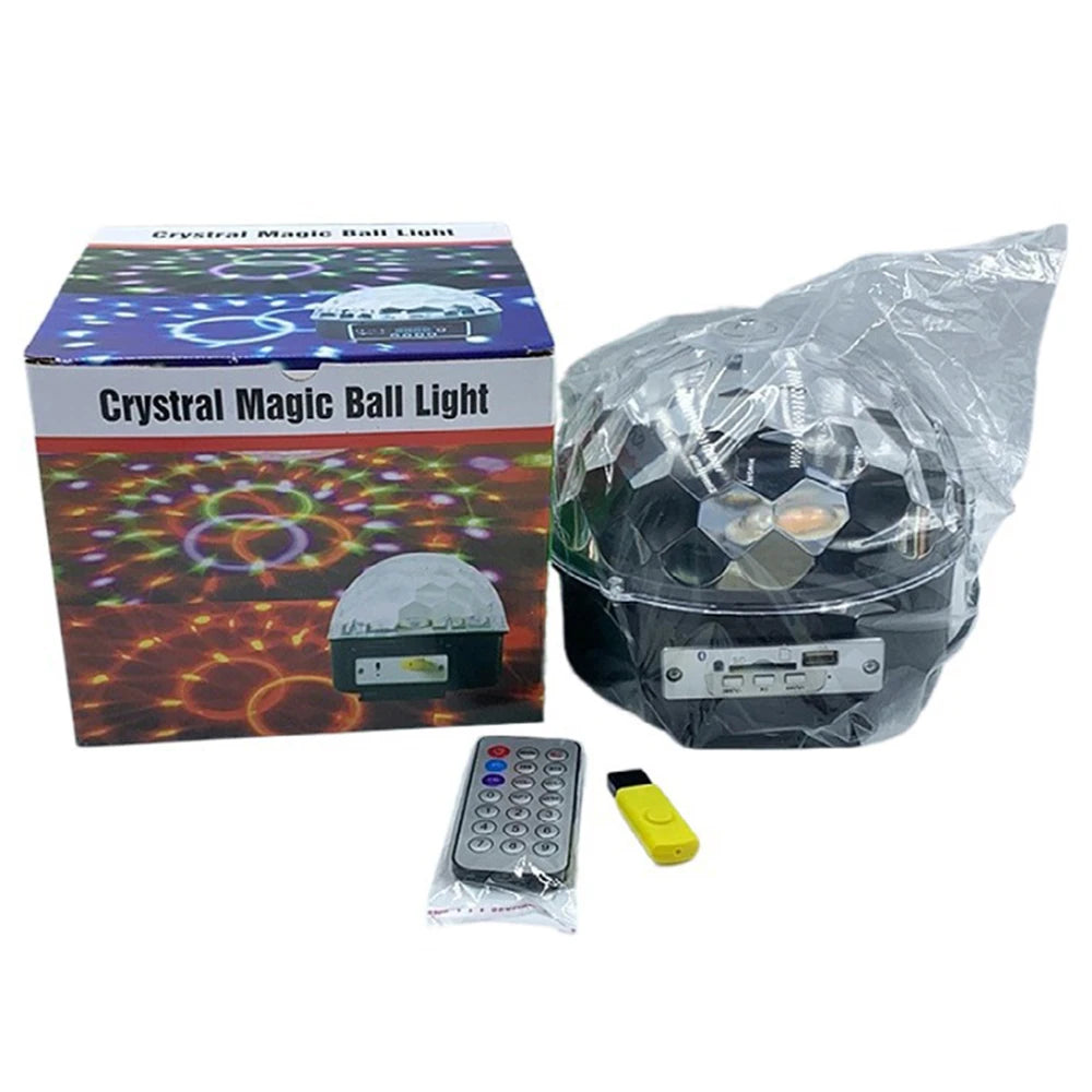 LED disco ball light Bluetooth music stage light bar remote control strobe light wedding party atmosphere light Halloween light