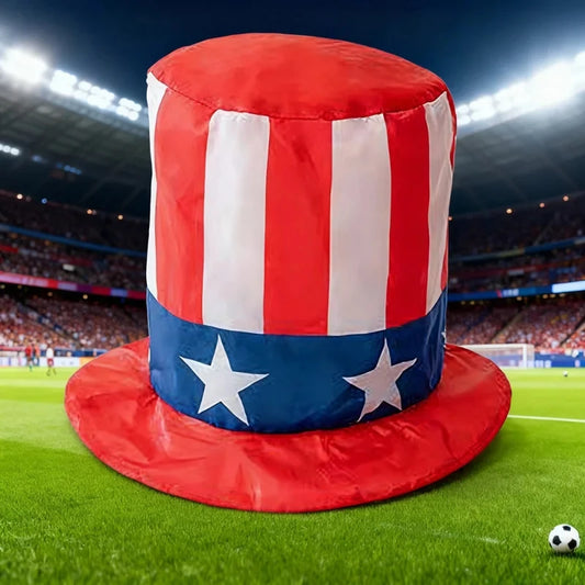 2026 World Cup National Team Flag Top Hat | Football Fan Party Hat | Carnival & Celebration Accessory