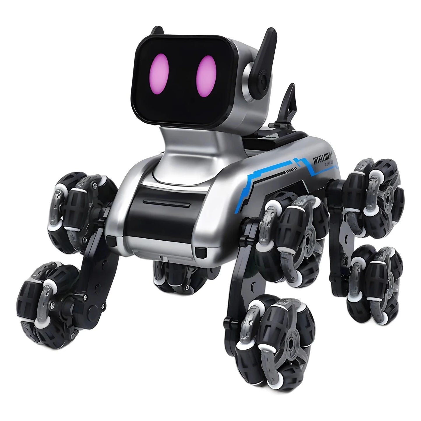 Stunt Eight Robot Dog Wheel Smart Remote Fancy Control Robot Remote Control Toy Children's Electric Mechanical Dog Custom Gift