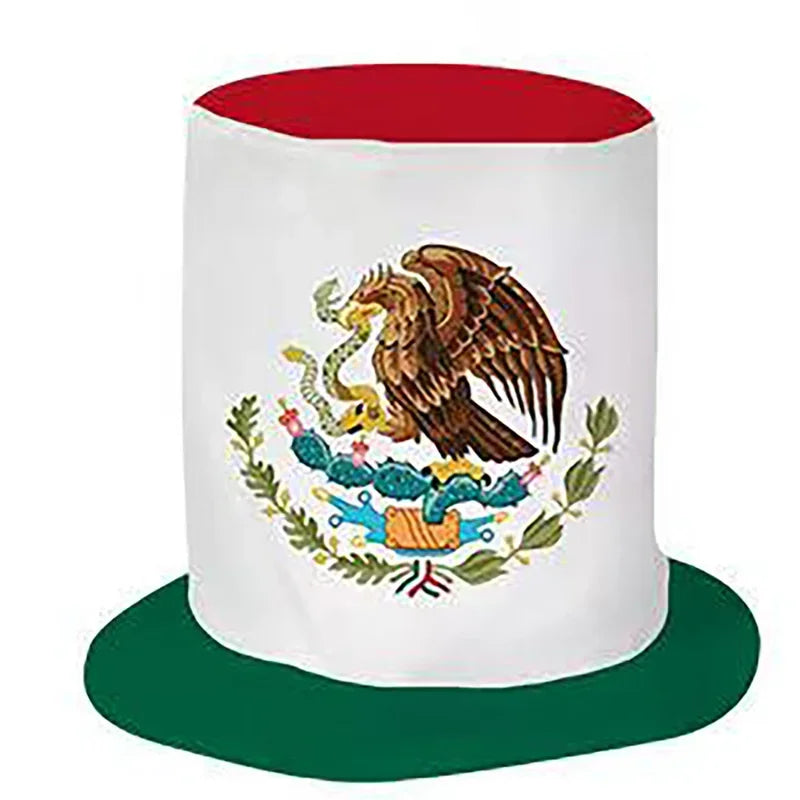2026 World Cup National Team Flag Top Hat | Football Fan Party Hat | Carnival & Celebration Accessory