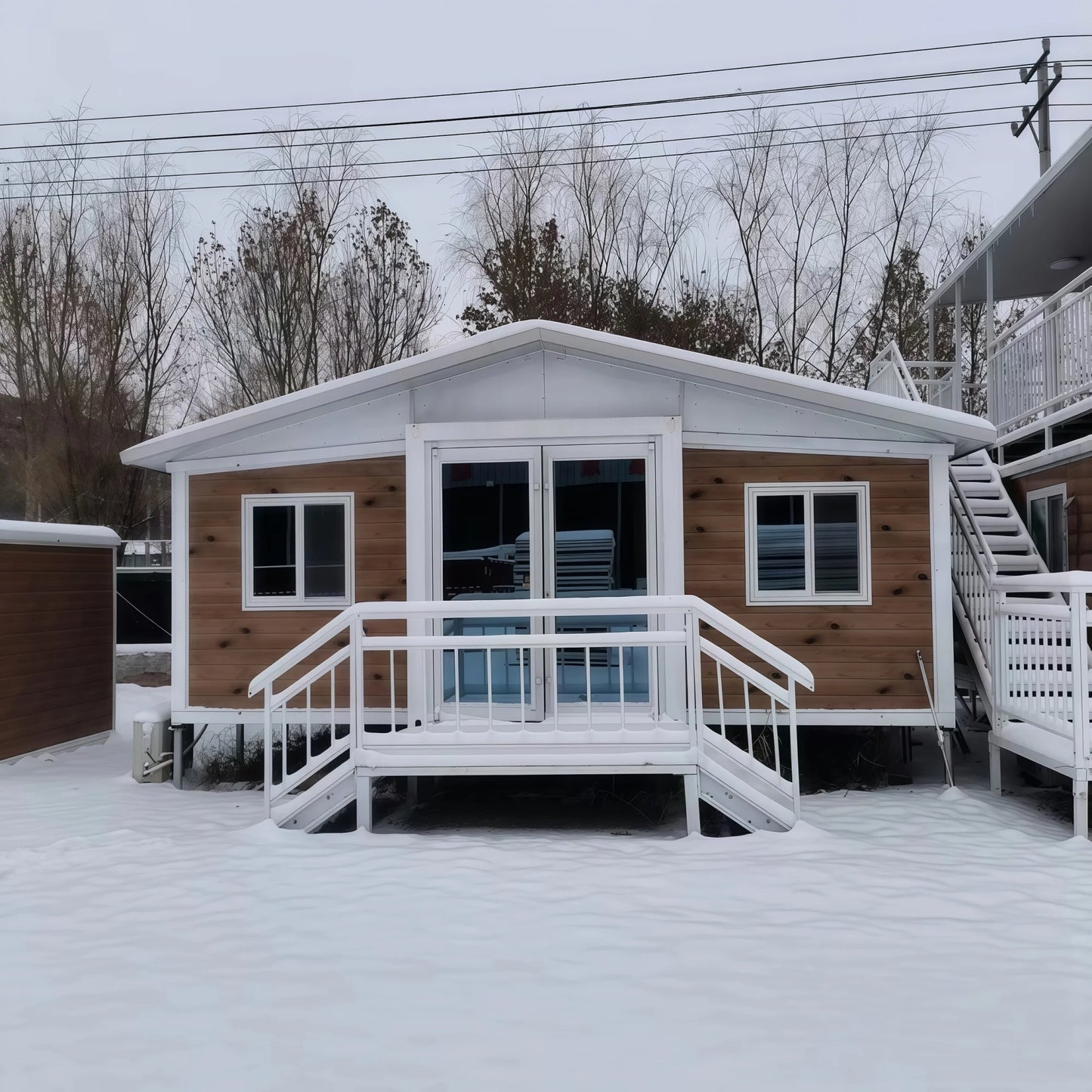 3-Bedroom Double-Floor Prefabricated Expandable Container Granny Flat | Portable & Movable