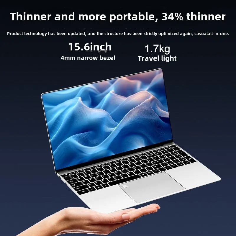 Long-Term Battery Life, 2025 New Ultra-Thin Notebook, I7-Level Processor, Business Office All-Round Laptop with High Value