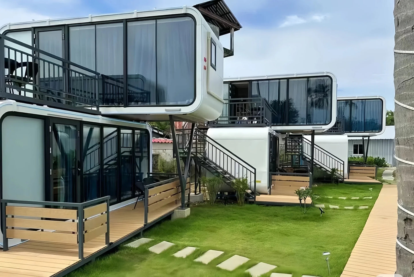 Modern Luxurious Camping Space Capsule House | Prefabricated, Fashion Design, With Intelligent System