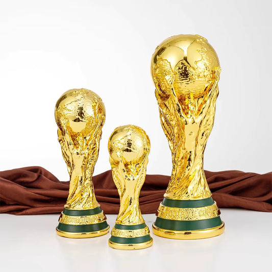 FIFA World Cup 2026 Trophy Replica | Golden Resin Collectible | Football Fan Gift | Desk Decor Souvenir