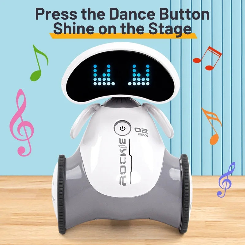 Intelligent Programming Robot | Parent-Child Interaction, Light and Music Dancing, Infrared Touch Sensor, Remote Control Robot