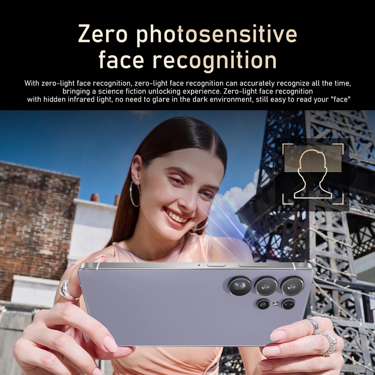 S25 Ultra Smartphone Android 6.8 inch 8+128GB ROM Dual SIM Mobile phones 4G Network 6800mAh Battery Octa Core Cellphones