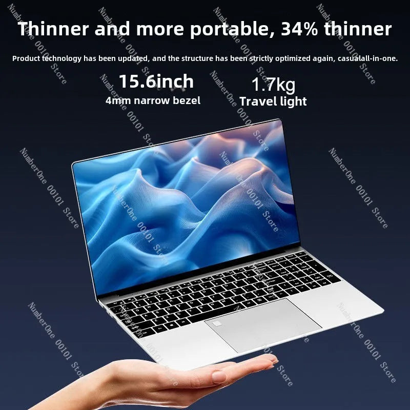 Long-Term Battery Life, 2025 New Ultra-Thin Notebook, I7-Level Processor, Business Office All-Round Laptop with High Value