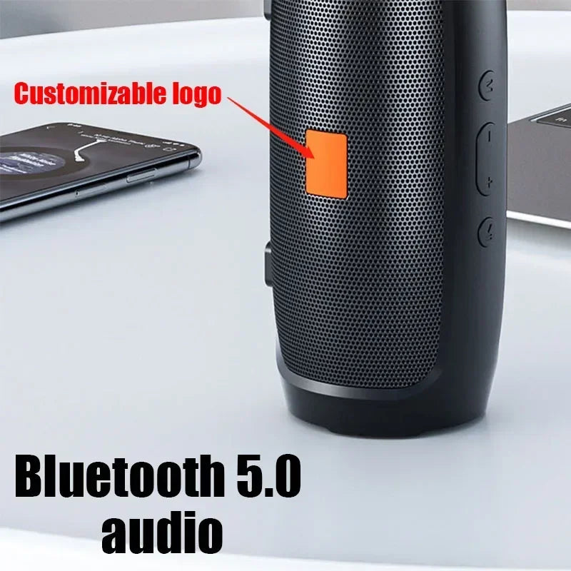 JBJ007 Bluetooth speaker, subwoofer, small outdoor portable stereo surround speaker, home smart Bluetooth wireless speaker