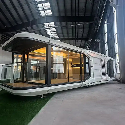 Space Capsule Hotel Container Prefab House Mobile Tiny House Capsule House